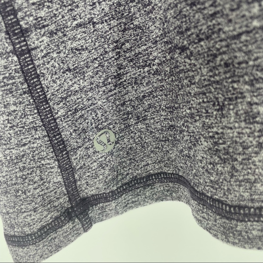 LULULEMON INSPIRATION TANK TOP HEATHERED BLACK GRAPE GOING GRAPE 6 ACTIVE - Picture 7 of 9